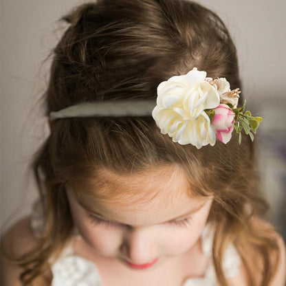 Children's Flower Elastic Hair Band