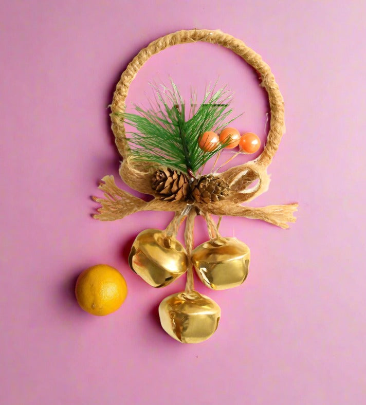 Christmas Bell Christmas Tree Bow Ornaments Decoration