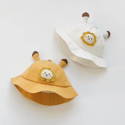 Baby Cartoon Sunscreen Fisherman Hat