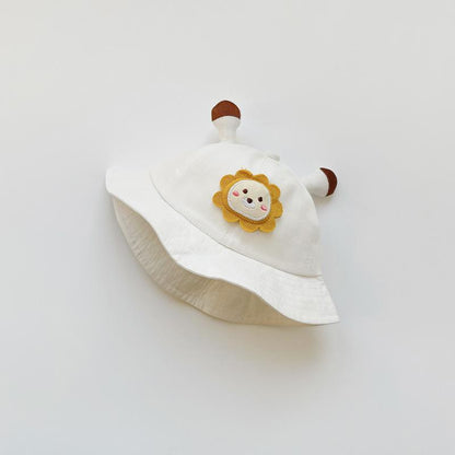 Baby Cartoon Sunscreen Fisherman Hat