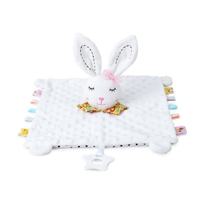 Baby animal card bed hanging towel toy