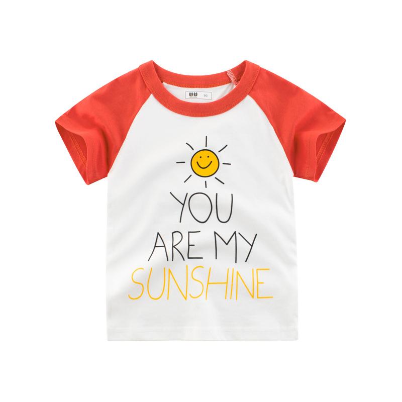 Children's T-shirt boys' half sleeve