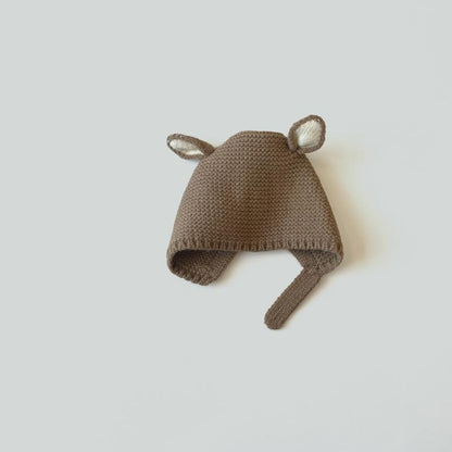 Baby Hat Bunny Ear Knit Wool Hat