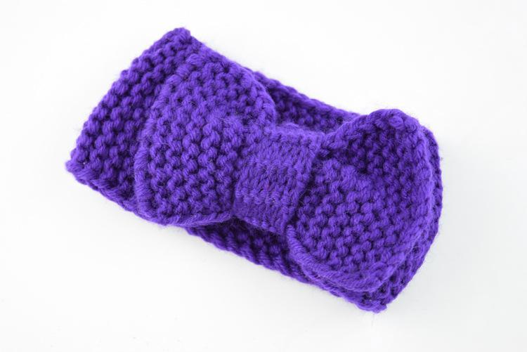 Kids Knitted Bow Hair Tape