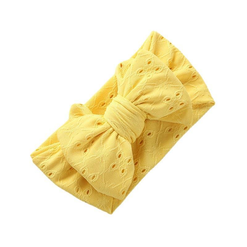 Children's Hand Embroidered Bow Hair Tape
