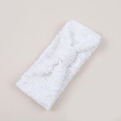 Kids Knitted Jacquard Baby Headband