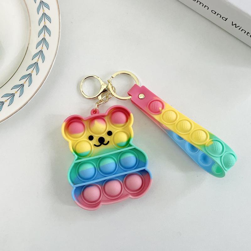 Mini Bag Pendant Keychain Decompression Toy