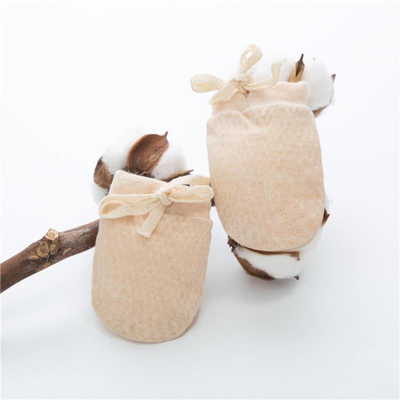 Baby Scratch-proof Gloves Breathable Cotton Protective Glove