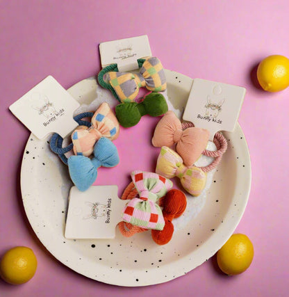 Cloth Bow Children's Hair Ring