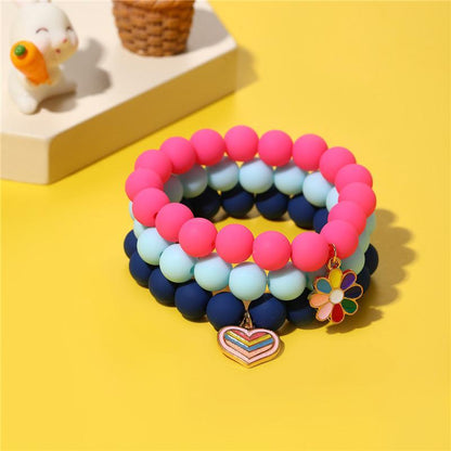 Children's Candy-colored Beaded Bracelet