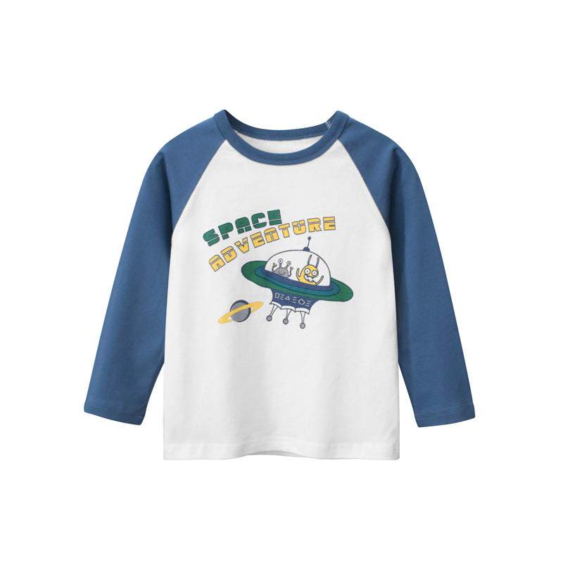 Children's Clothes Long Sleeve T-shirt Base Shirt