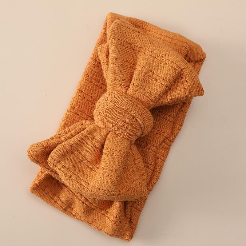Children's DIY Double Bow Knit Headband