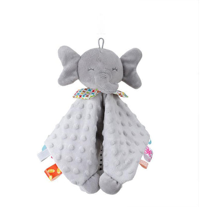 Baby animal card bed hanging towel toy