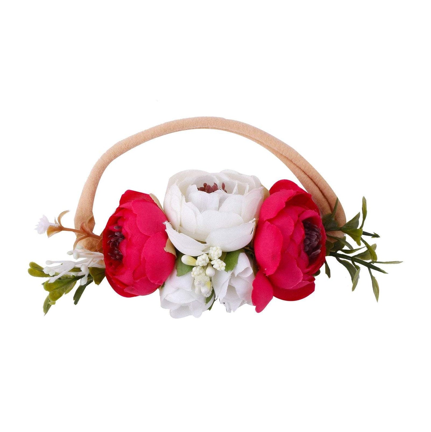 Baby Headband Super Elastic Nylon Flower Hair Band