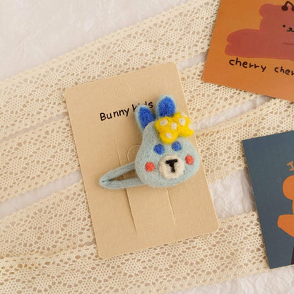 Children's Cartoon Animal Hairpin