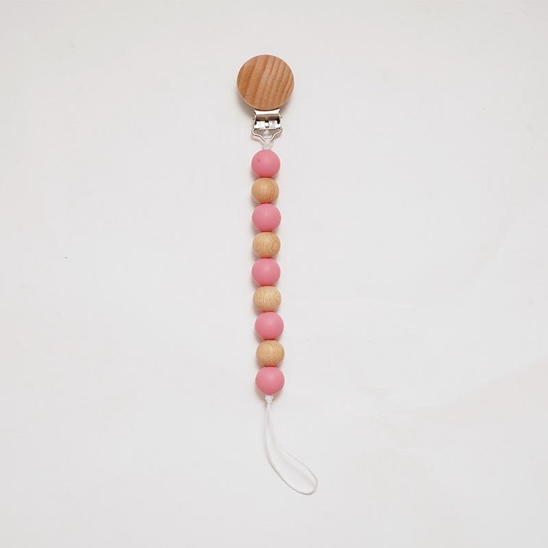 Baby Silicone Nipple Clip Anti-drop Chain Clip