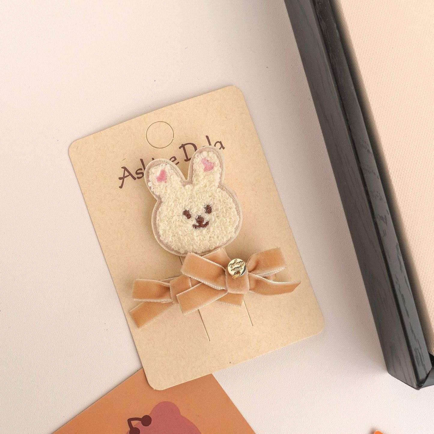 Children's Hairpin Plush Bangs Clip