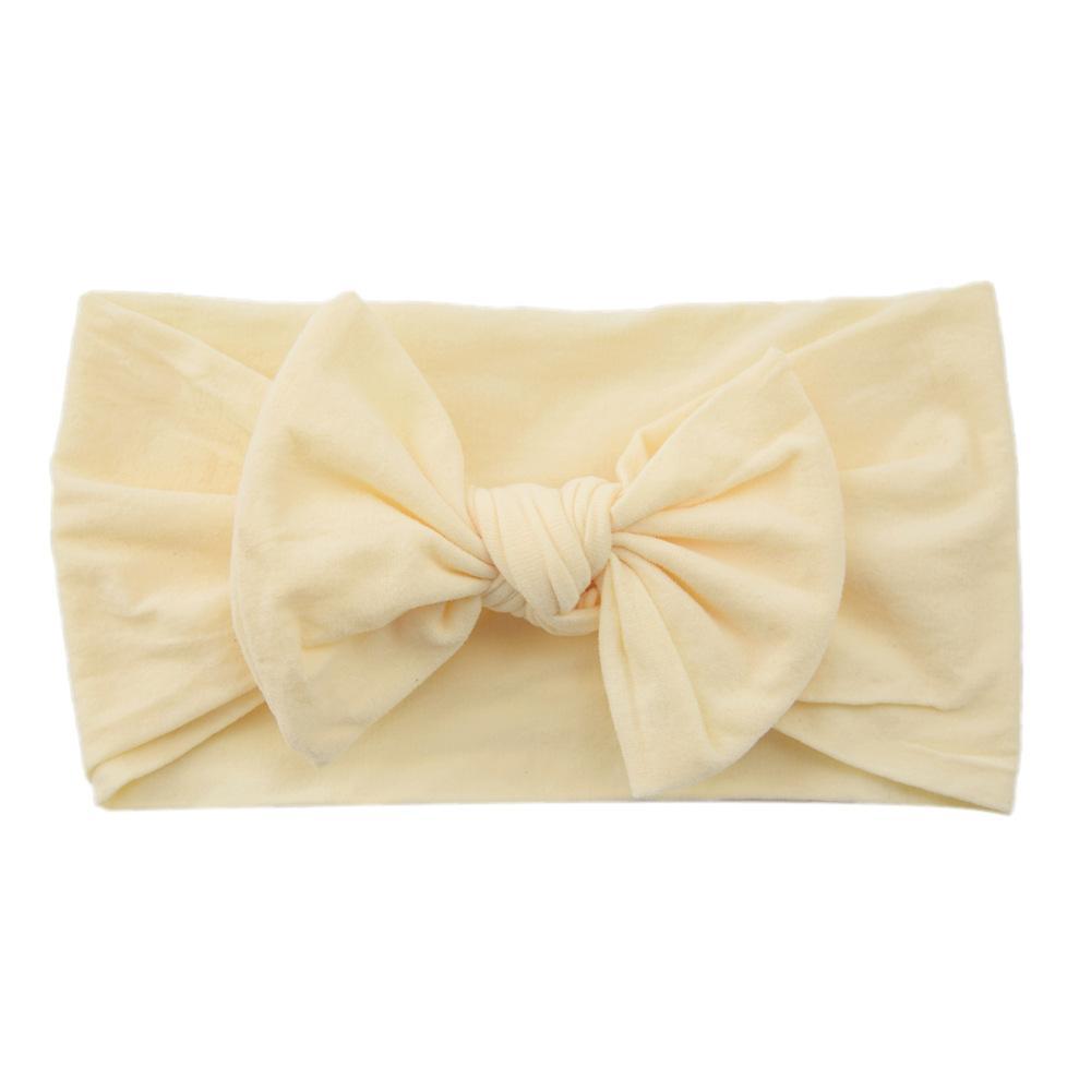 Children's Hair Accessories Nylon Bow Hair Band