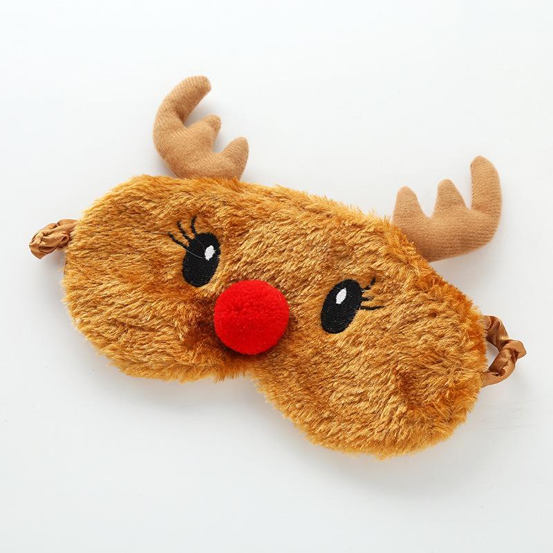 Cute Fawn Plush Sleep Mask