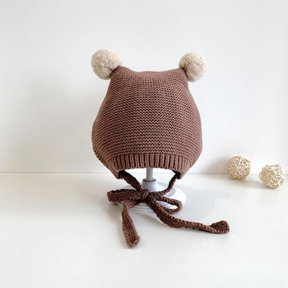 Baby Hat Knitted Pullover Hat Wool Hat