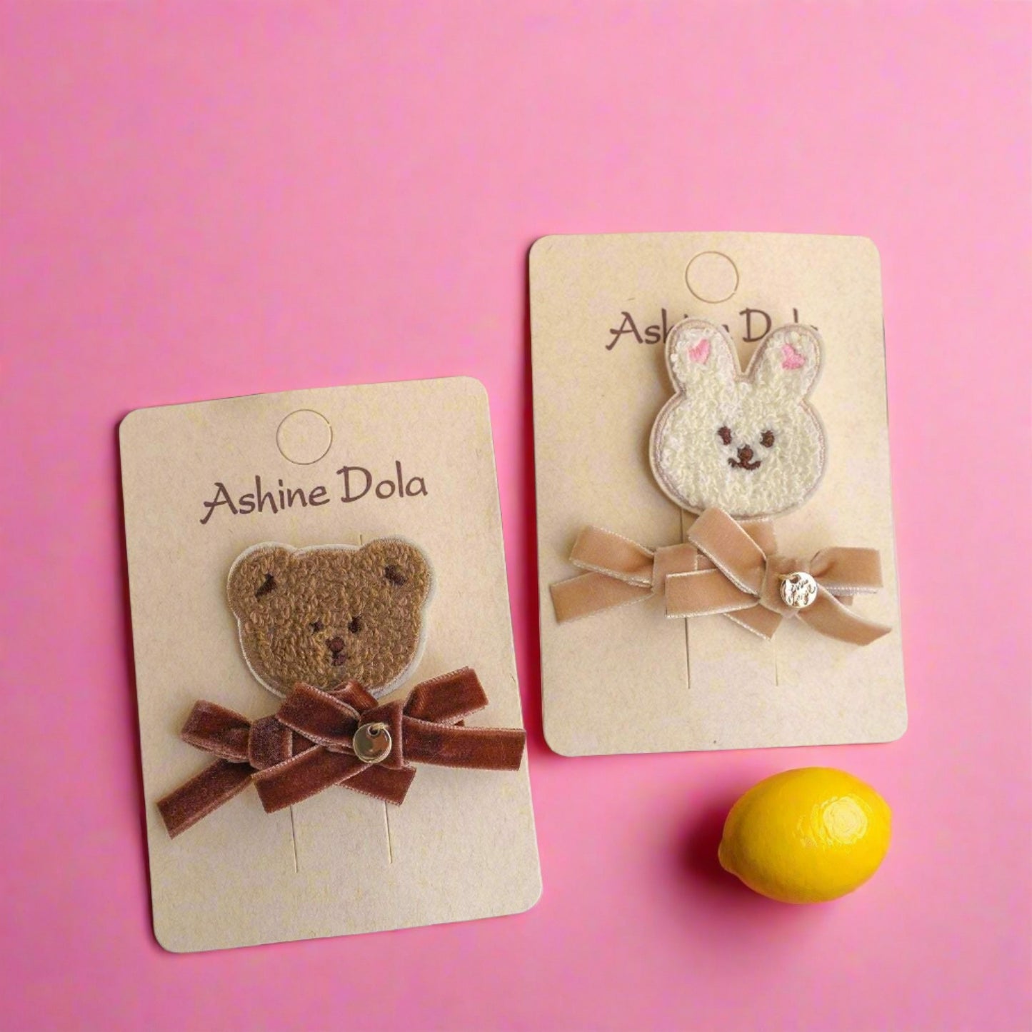 Children's Hairpin Plush Bangs Clip