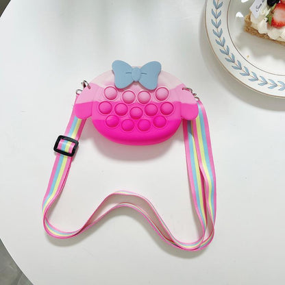 Bow Powder Diagonal Bag Toy