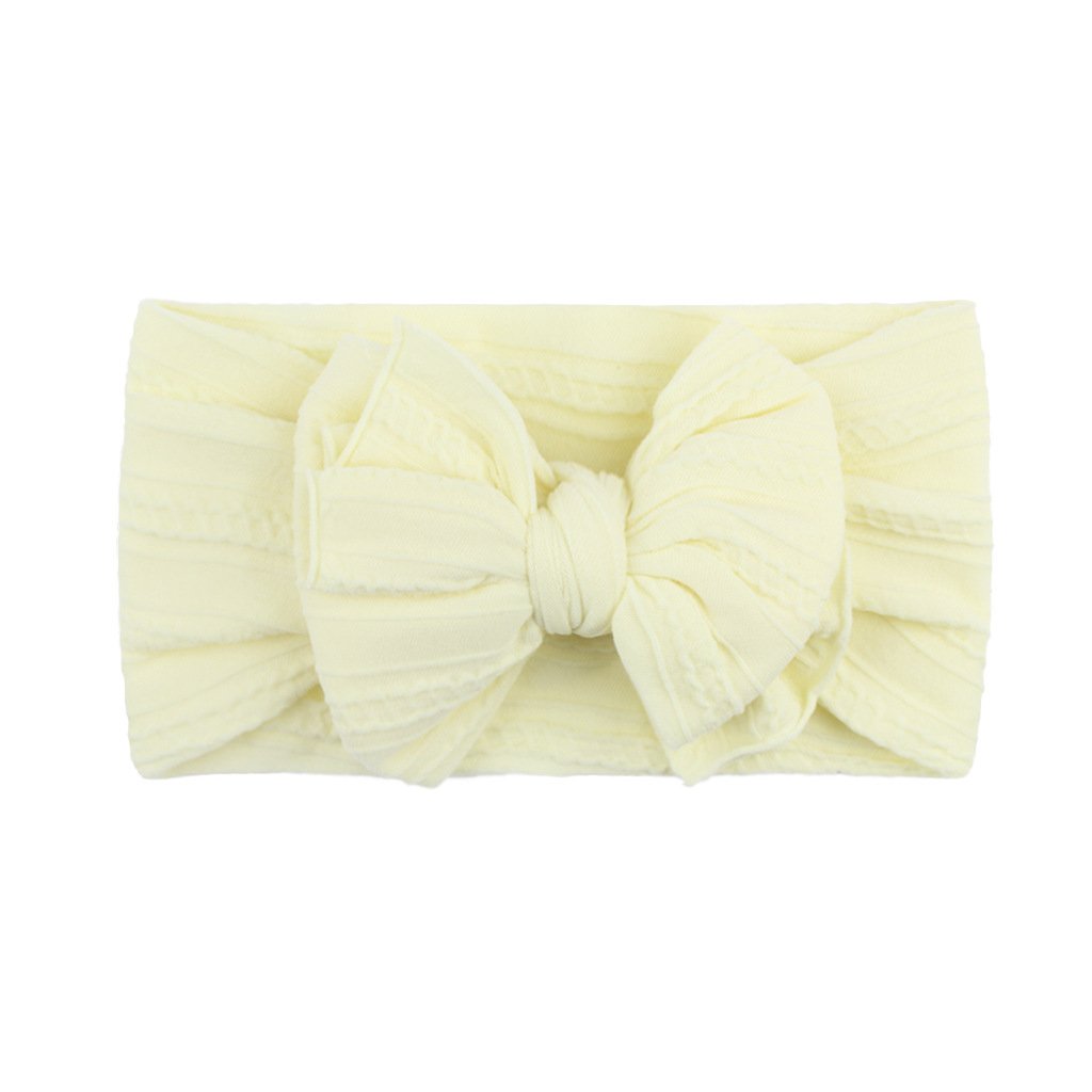 Children's  Bow Jacquard Hair Accessories Baby Headband