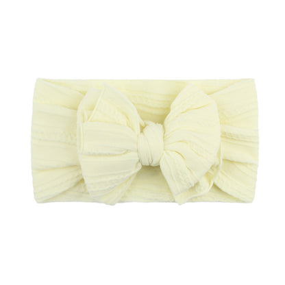 Children's  Bow Jacquard Hair Accessories Baby Headband