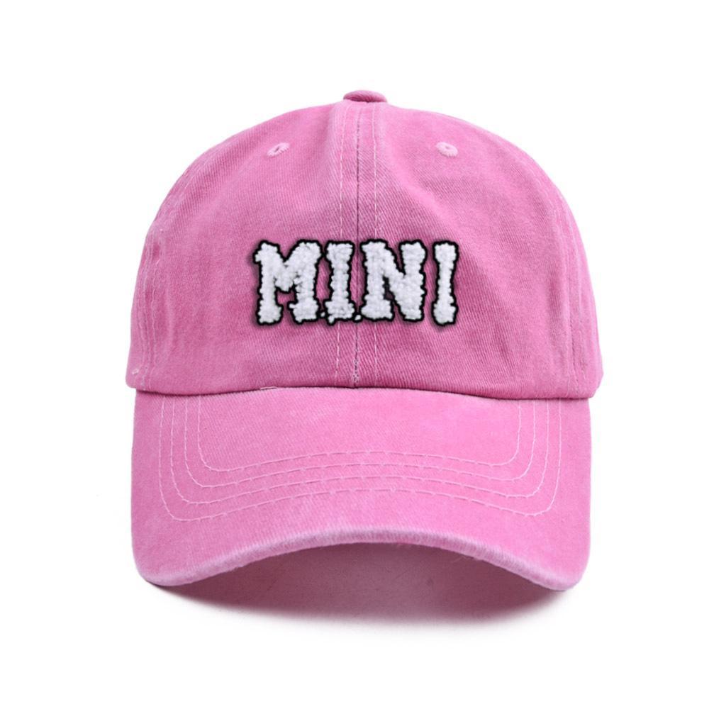 Children's MINI adults' MAMA Letter Baseball Cap