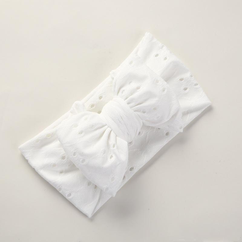 Children's Hand Embroidered Bow Hair Tape
