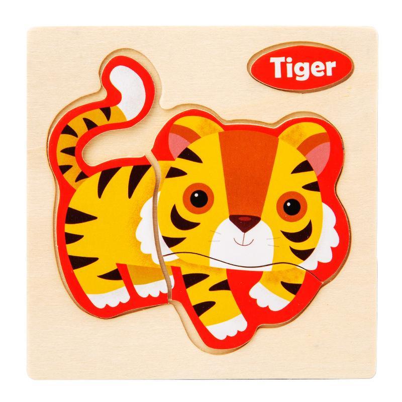 Children's Cartoon Animal Three-dimensional Puzzle Toy