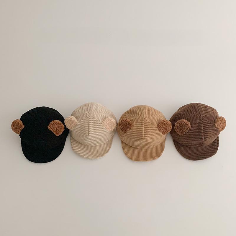 Baby Warm Padded Corduroy Cap