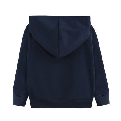 Children's Bow Zip Hooded Coat