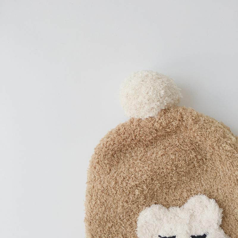Baby's Hand-Knitted Ear Hood Hood