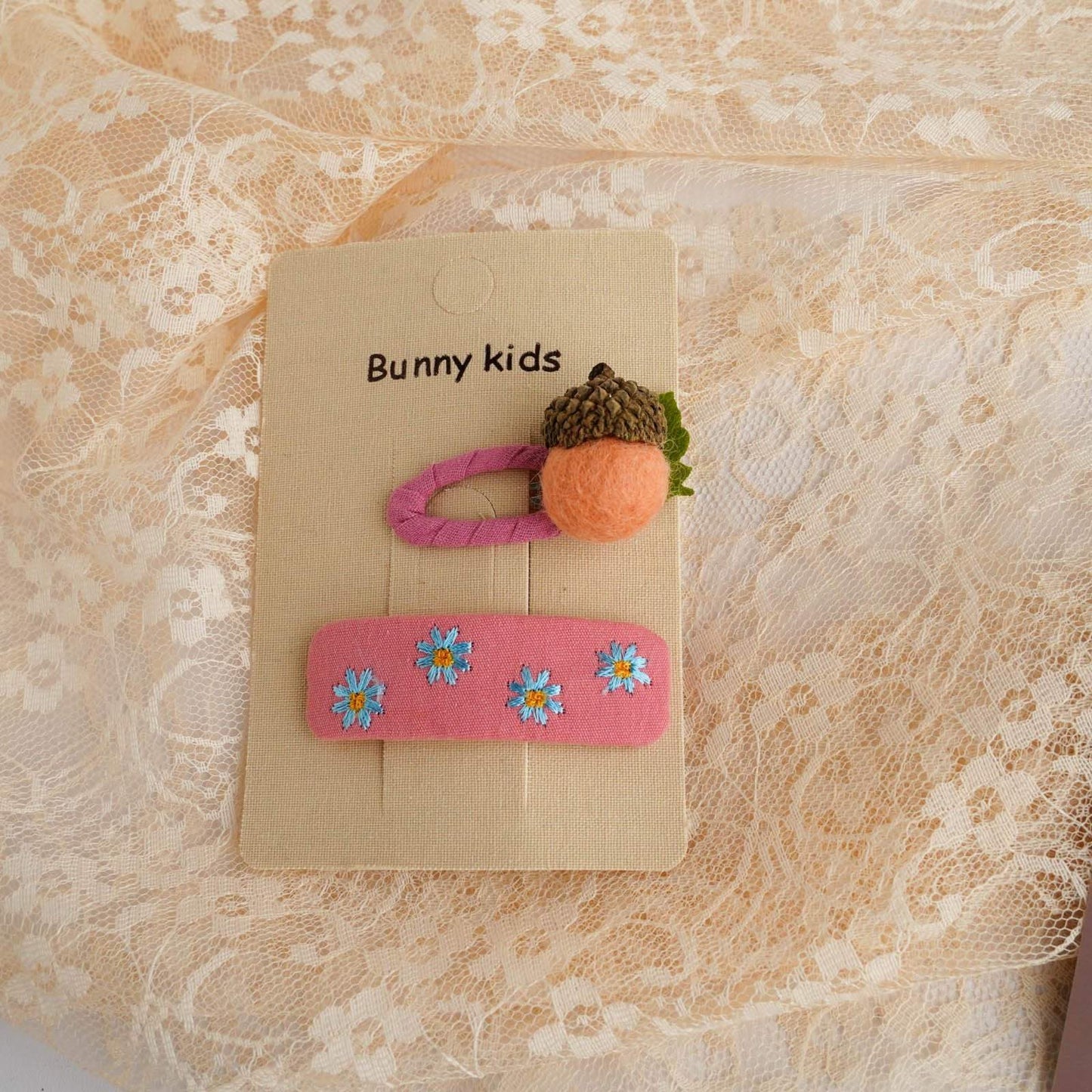 Children's Hairpin Milk Curry Hairpin Broken Hair Clip