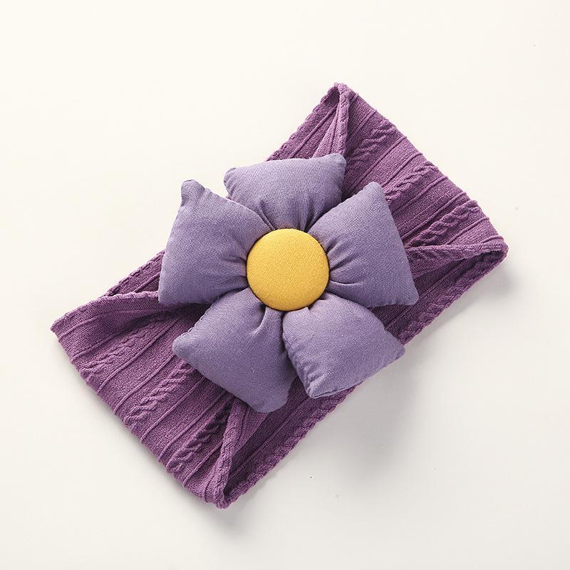 Children's Nylon Flower Hair Band