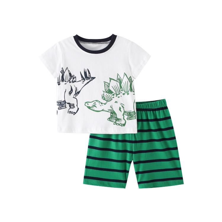 Children's suit boys' short sleeved shorts