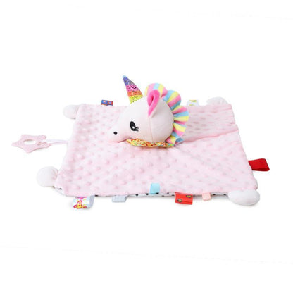Baby animal card bed hanging towel toy