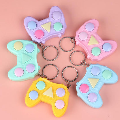 Handle Memory Video Game Keychain Toy