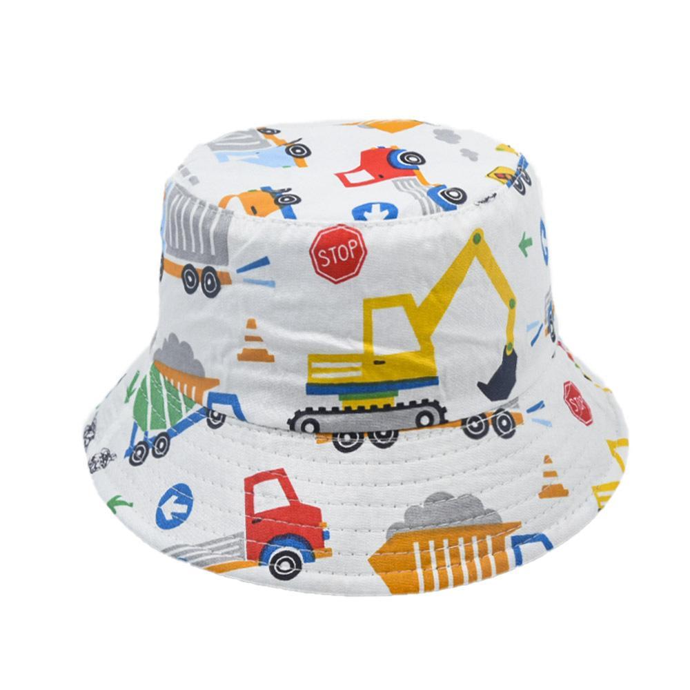 Children's Multi Style Cartoon Pattern Fisherman Hat