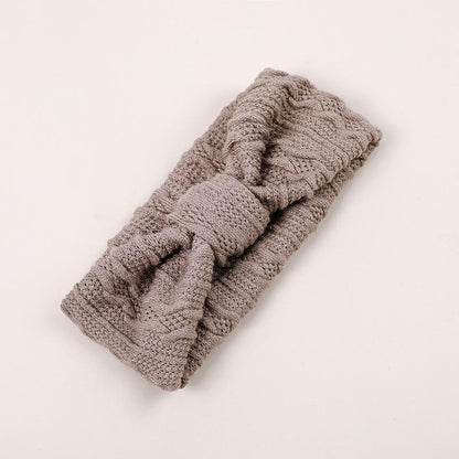 Kids Knitted Jacquard Baby Headband
