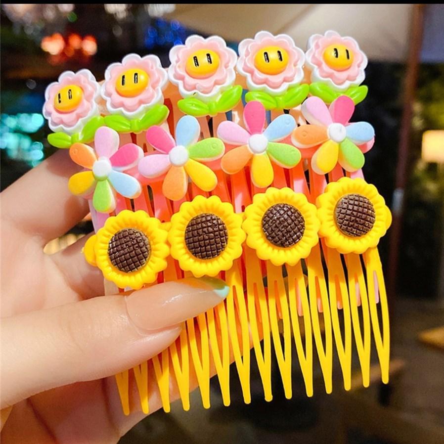 3pcs/set Broken Hair Comb Girl's Cute Hair Accessories
