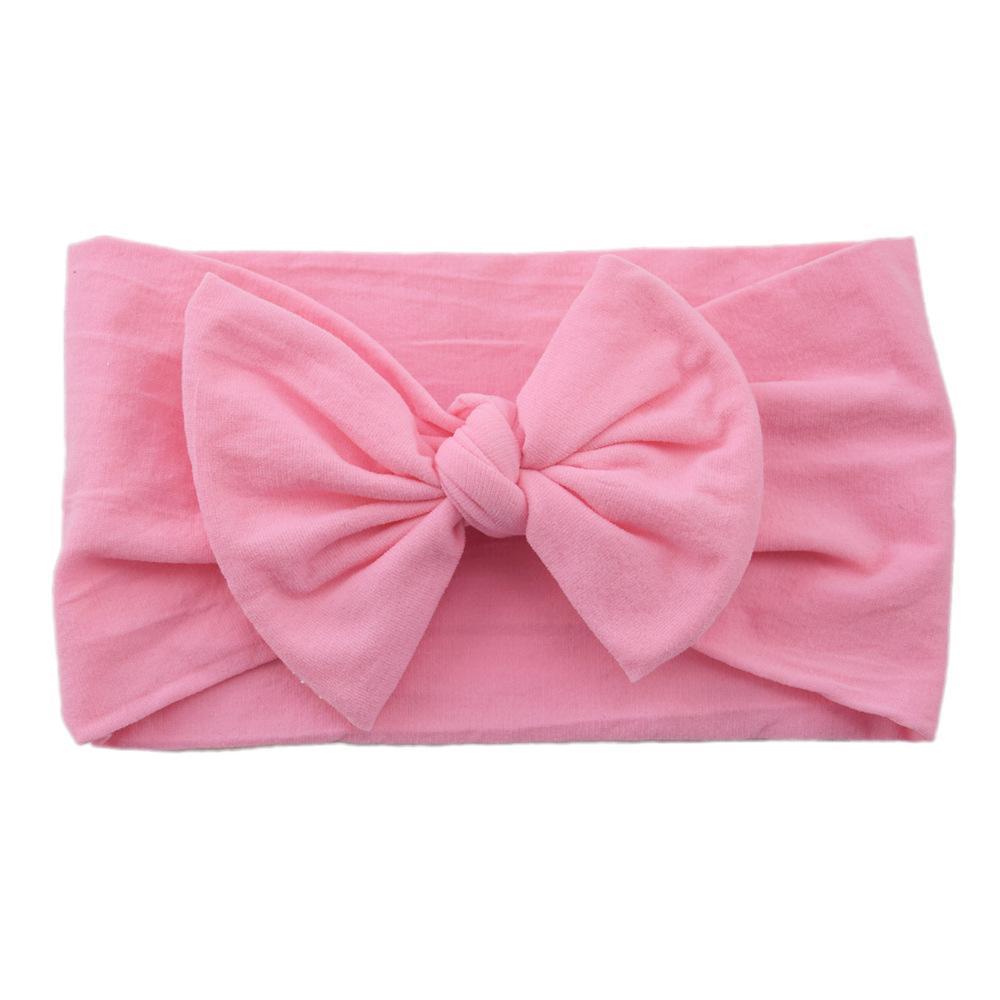 Children's Hair Accessories Nylon Bow Hair Band