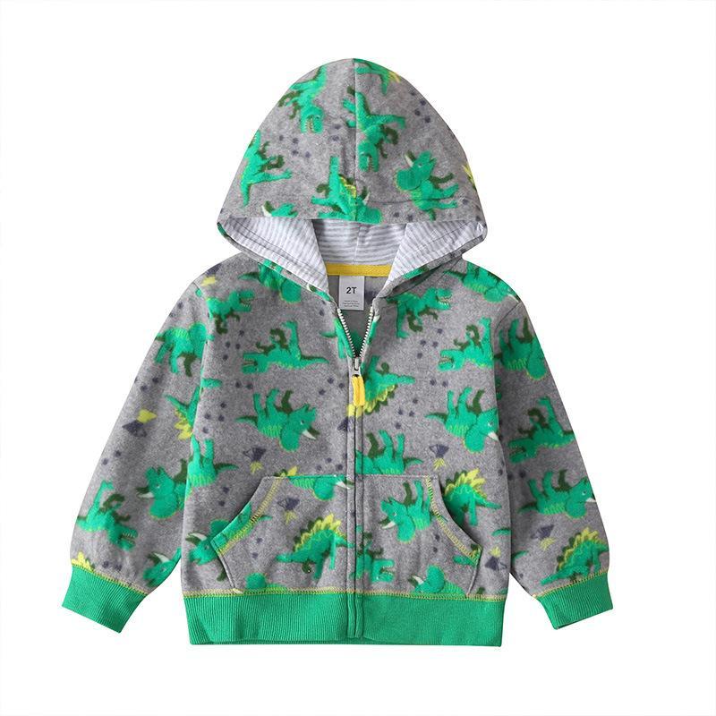 Children's Long Sleeve Zip Hooded Jacket