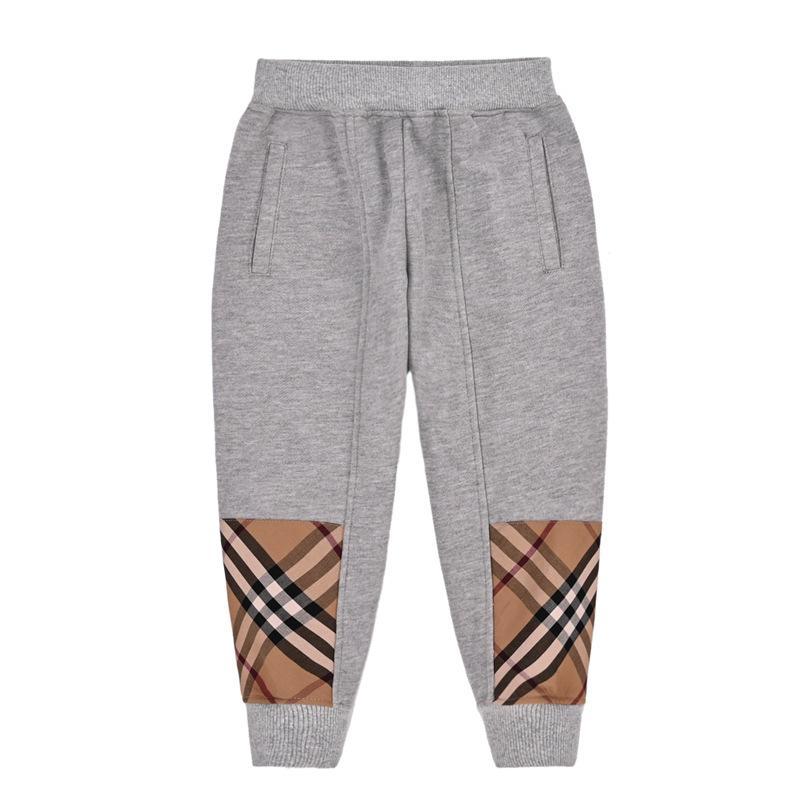 Children's Cotton Casual Plaid Pants