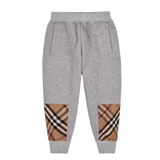 Children's Cotton Casual Plaid Pants