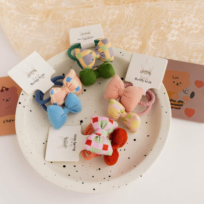 Cloth Bow Children's Hair Ring
