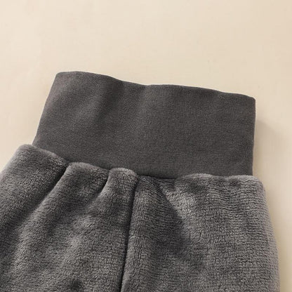 Children's Wear Hooded Zippered Shirt Pants Two-Piece Set