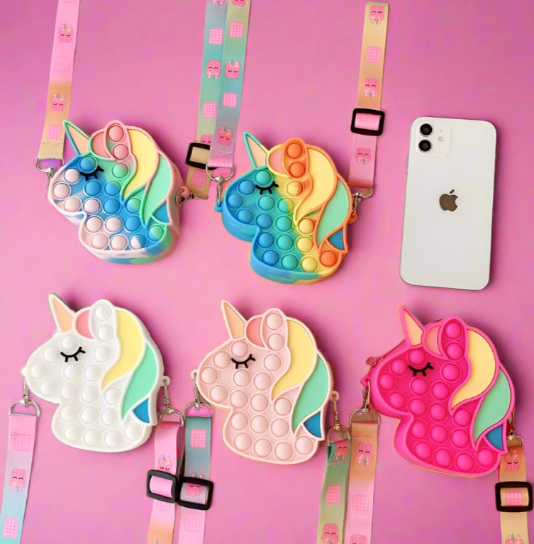 Children's Decompression Toy Bag Silicone Coin Purse