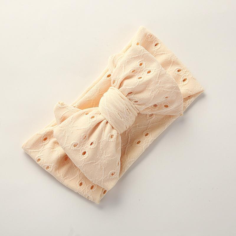 Children's Hand Embroidered Bow Hair Tape